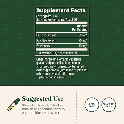 Global Healing Glucose Oxidase - 2 Fl Oz