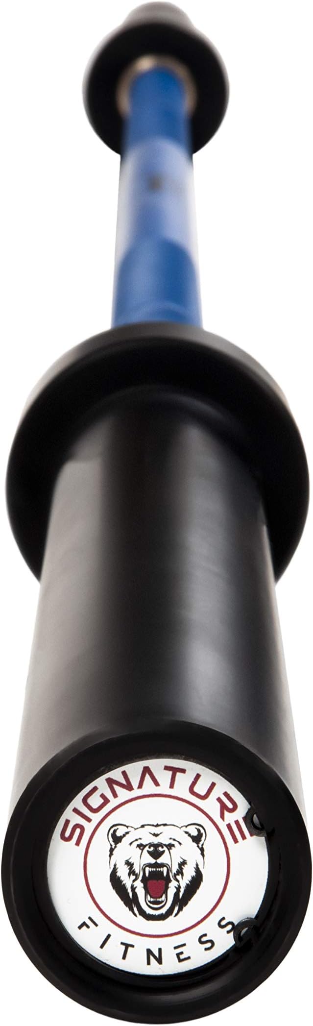 Signature Fitness Olympic Cerakote Barbell – for Home 190K PSI 1,500-Pound Capacity,