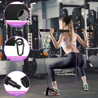 Portable Resistance Band Bar