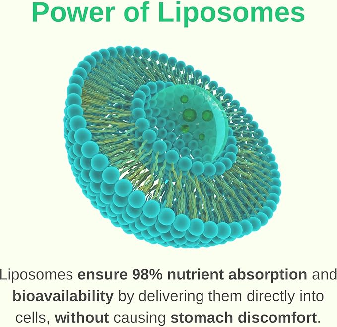 Liposomal Liquid Prenatal + Postnatal Multivitamin Drops with Iron | Non-GMO| Sugar Free| Gluten Free| Easy to Swallow| Supports Both Baby Development and Mom| 30 Day Supply| 3 Fl OZ