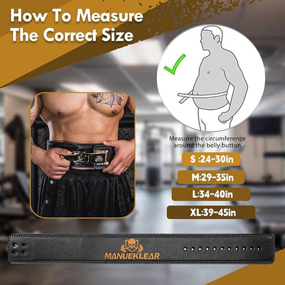 Lever Belt Weightlifting 10mm Back