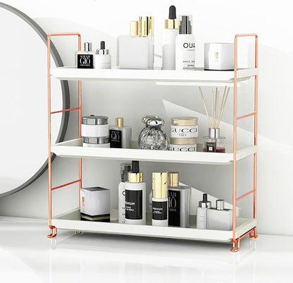 FSyueyun 3-Tier Makeup Shelf Organizer