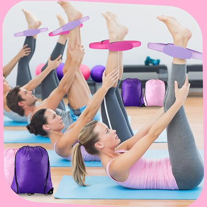 Poen 14 Pcs Pilates Ring and Ball Set 8 Resistance
