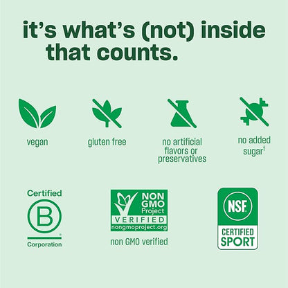 Vega Premium Sport Protein Berry Protein Powder, Vegan, Non GMO, Gluten Free Plant Based Protein Powder Drink Mix, NSF Certified for Sport, 4lb 3 oz