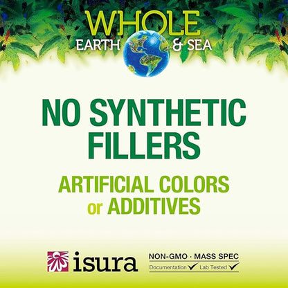 Whole Earth & Sea from Natural Factors, Bone Structure Multivitamin & Mineral, Whole Food Supplement, Vegan and Gluten Free, 60 Tablets (30 Servings)