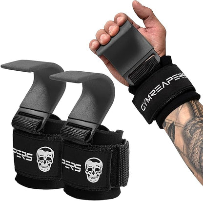Gymreapers Weight Lifting Hooks (Pair)