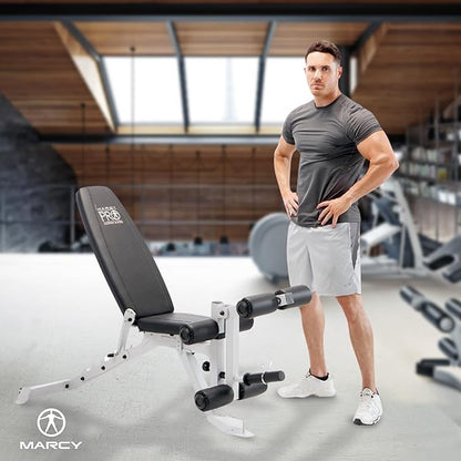 Marcy Adjustable Weight Bench w/Dual Leg Developer