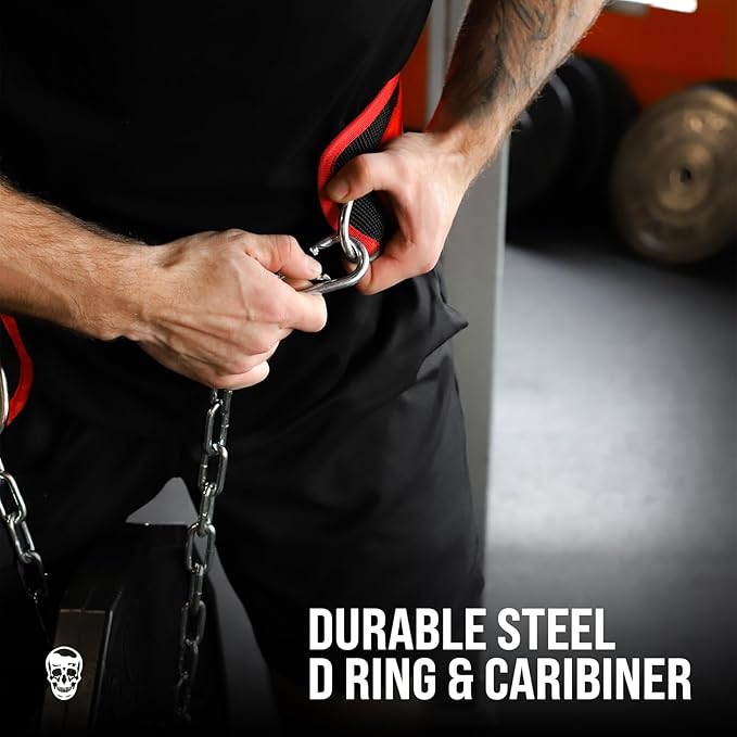 Gymreapers Dip Belt With Chain For Weightlifting