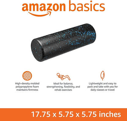 Amazon Basics High-Density Round Foam Roller for Exercise