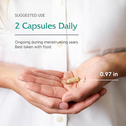 Vitanica Women's Phase I, Premenstrual Support, Vegan, 60 Capsules