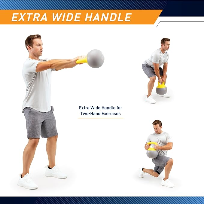 PROIRON Soft Kettlebell 8lb 16lb, 24lb, 24lb, 32lb 32lb Kettlebells