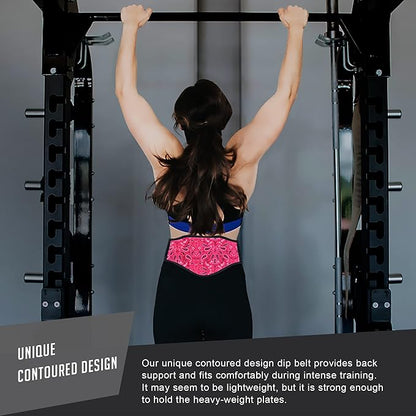 RIMSports Dip Belt For Weight Lifting - Weighted