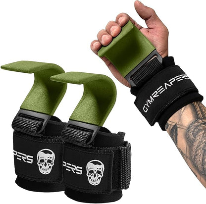 Gymreapers Weight Lifting Hooks (Pair)