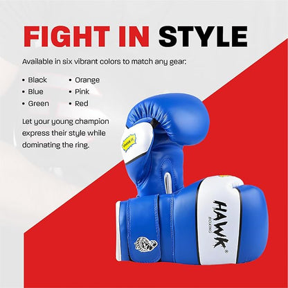 Kids Boxing Gloves for Kids Children Youth Punching Bag Kickboxing Muay Thai Mitts MMA Training Sparring Gloves