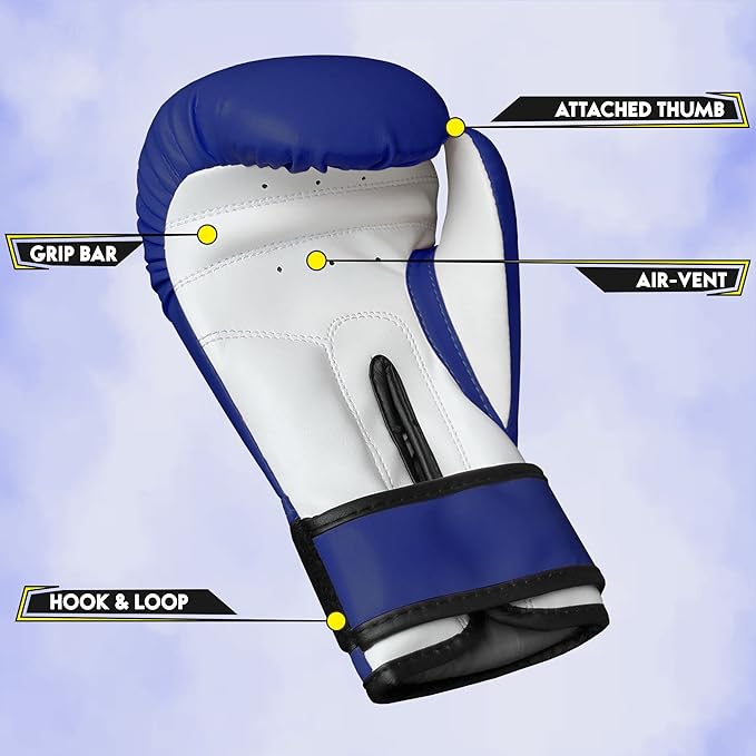 Farabi Sports Kids Boxing Gloves 4, 6, 8-oz Boxing Gloves for Kids Junior Boxing Gloves Youth Boxing Gloves Boys and Girls Boxing Training Gloves for MMA Muay Thai & Punching Bag