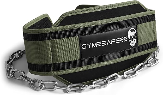 Gymreapers Dip Belt With Chain For Weightlifting