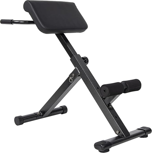 Signature Fitness Adjustable Roman Chair AB Back Hyperextension 300-Pound Capacity