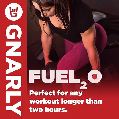 Gnarly Nutrition Fuel2O Electrolyte Powder Packs - Fuel 2O Endurance Nutrition, Electrolyte Solution, Fuel, Replenishment, and Recovery - Cherry Cola, 10-Pack