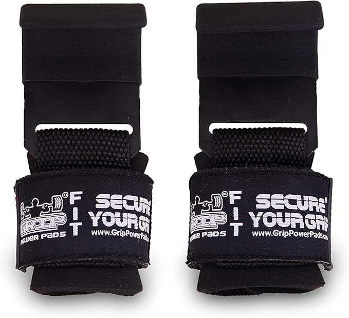 Weight Lifting Hooks Heavy Duty Lifting Wrist Straps