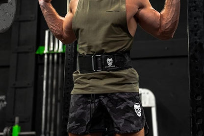 Gymreapers Quick Locking Weightlifting Belt for Bodybuilding 4 Inch