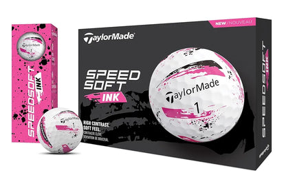 TaylorMade Golf Speed Soft Ink Golf Balls