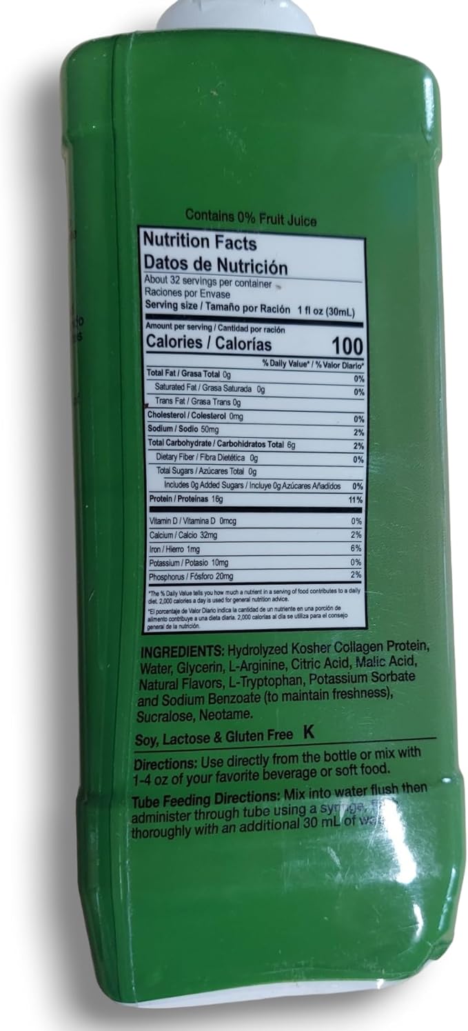 Liquacel Liquid Protein Watermelon 1 X 32oz Bottle