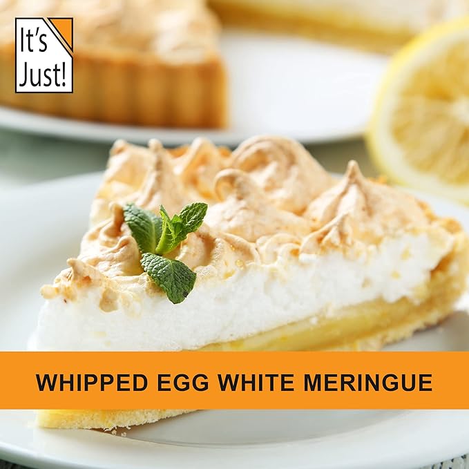 It's Just! - Egg White Protein Powder, Made in USA, Dried Egg Whites (Unflavored, 3lb)