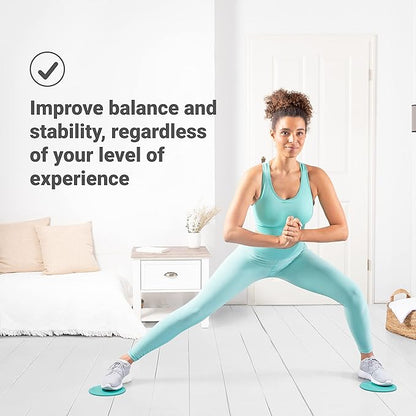 Live Infinitely Core Sliders – Dual Sided Fitness