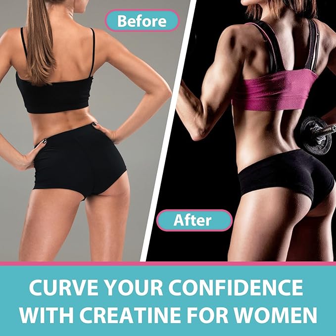 Creatine Monohydrate Gummies, Creatine for Women, Creatine Pre Workout Chewables Supplement 5000mg with Taurine & B6 - for Muscle, Recovery, Strength, Energy & Endurance and Performance - 600 Counts