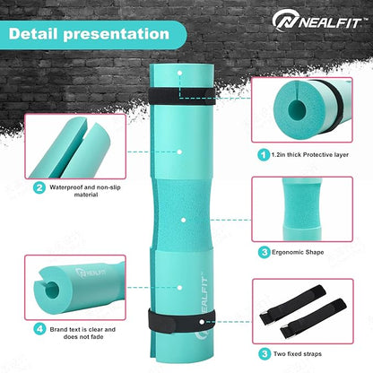 Barbell Pad Squat Pad for Squats—Squat Bar Pad—Great
