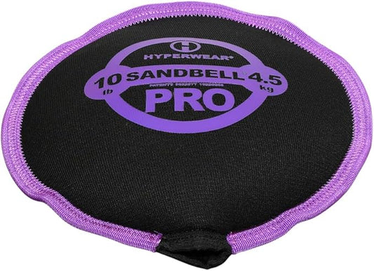 Hyperwear SandBell PRO Workout Sandbag Kettlebell Ships Pre-Filled 6-70 lbs
