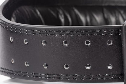 Genuine Leather Weight Lifting Belt for Men Double