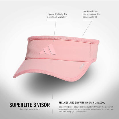 adidas Superlite, Sun Visor Hat for Women, Sport Performance, Outdoor Activities