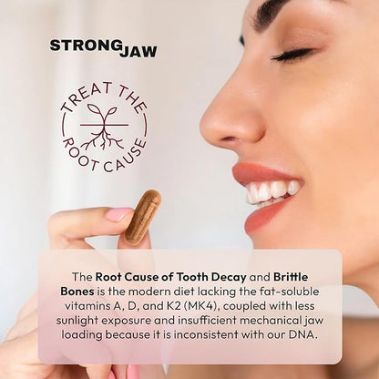 Tooth Restore Supplement for Tooth Remineralization, Teeth Remineralization & Teeth Health, Oral Health Remineralizing Tooth Powder Capsules, Teeth and Gum Vitamins, Remineralize Teeth Vitamins