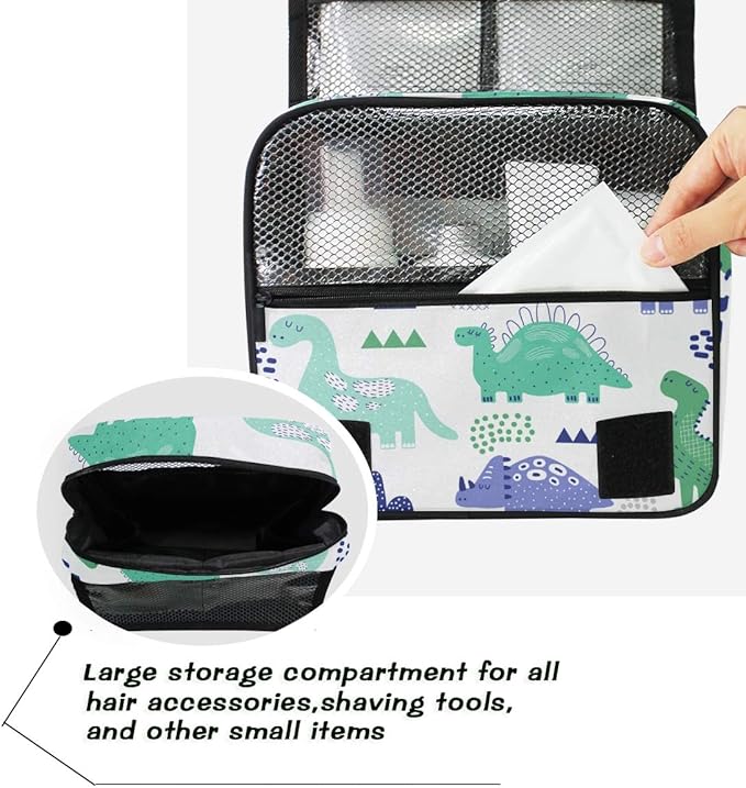 senya Hanging Travel Toiletry Bag Kit Makeup Case Cosmetics Organizer for Men Women
