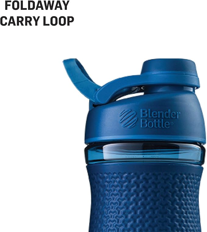 BlenderBottle SportMixer Shaker Bottle Perfect for Protein Shakes and Pre Workout, 28-Ounce, Rose