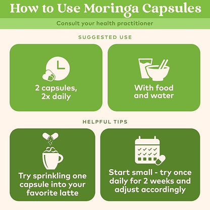 ORGANIC INDIA Organic Moringa, 60 CT