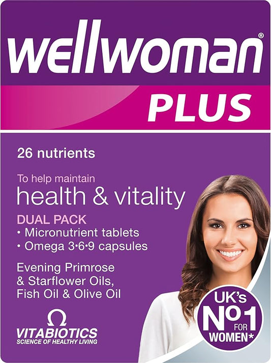 Vitabiotics Wellwoman Plus Tablets 56 Capsules