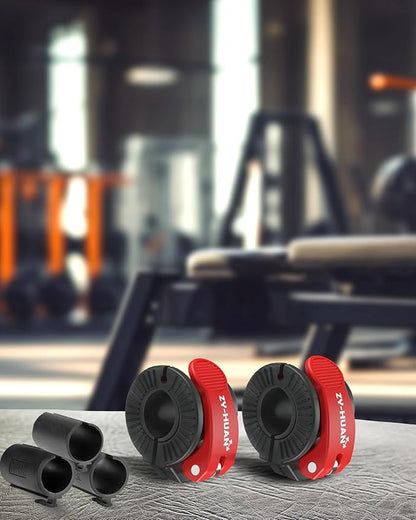 Pro Barbell Clips 1 inch Barbell Clamps 0.9-1.18inch