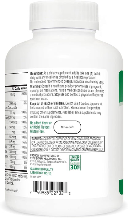 21st Century Sentry, 300 Tablets (Pack of 3)