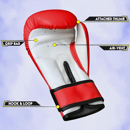Farabi Sports Kids Boxing Gloves 4, 6, 8-oz Boxing Gloves for Kids Junior Boxing Gloves Youth Boxing Gloves Boys and Girls Boxing Training Gloves for MMA Muay Thai & Punching Bag