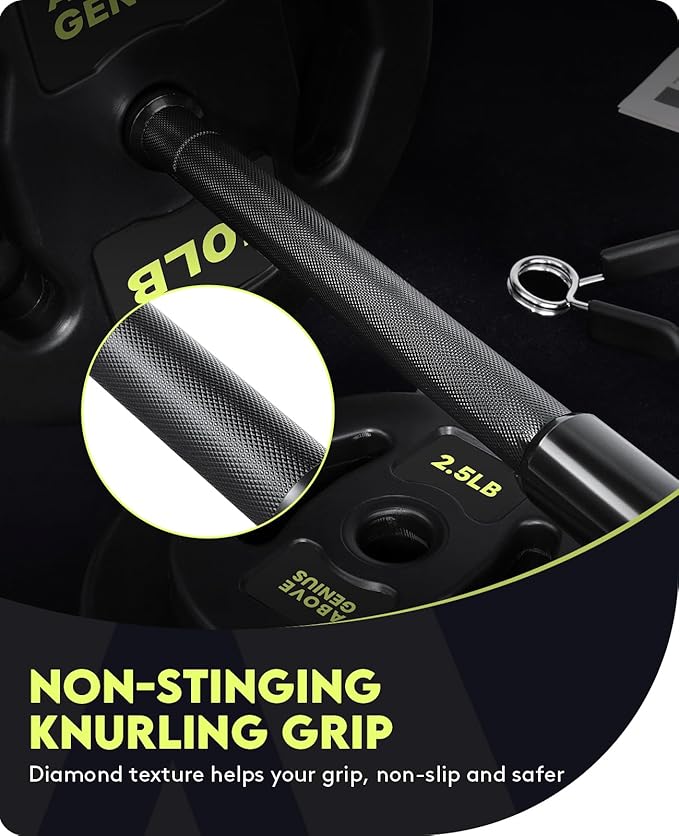 Barbell Weight Set for Lifting 45 Lb