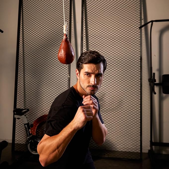 Speed Bag & Slip Ball for Boxing Reflexes & Reaction Practice, Perfect for MMA or Combat Sports