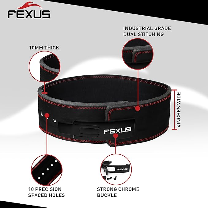 Weight Lifting Lever Belt for Men and Women 10MM Belt
