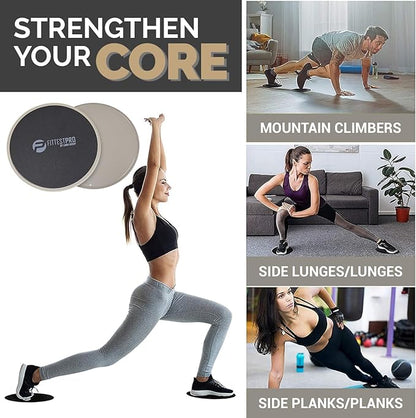 Limm Core Sliders for Working Out - Exercise 2) -