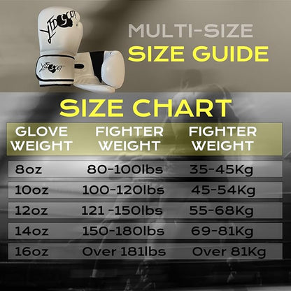 Pro Style Boxing Gloves, Heavy Bag Workout Boxing Gloves, Sparring Training Fighting Gloves for Boxing Kickboxing Punching Bag Muay Thai MMA