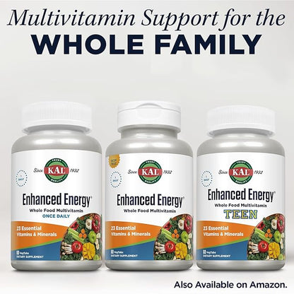 KAL Enhanced Energy Tablets, 60 Count