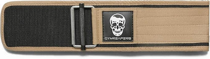 Gymreapers Quick Locking Weightlifting Belt for Bodybuilding 4 Inch