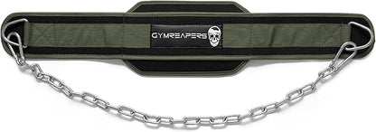 Gymreapers Dip Belt With Chain For Weightlifting