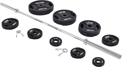 Signature Fitness Olympic 2-Inch Cast Iron Plate Weight